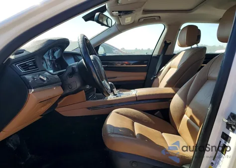 2012 BMW 740 Li z USA, uszkodzony, nr VIN WBAKB4C57CC576816